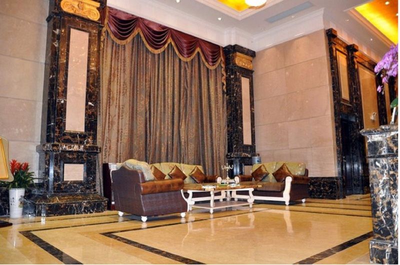 Borman Hotel Guangzhou Panyu Qiaonan Aoyuan Plaza Buitenkant foto